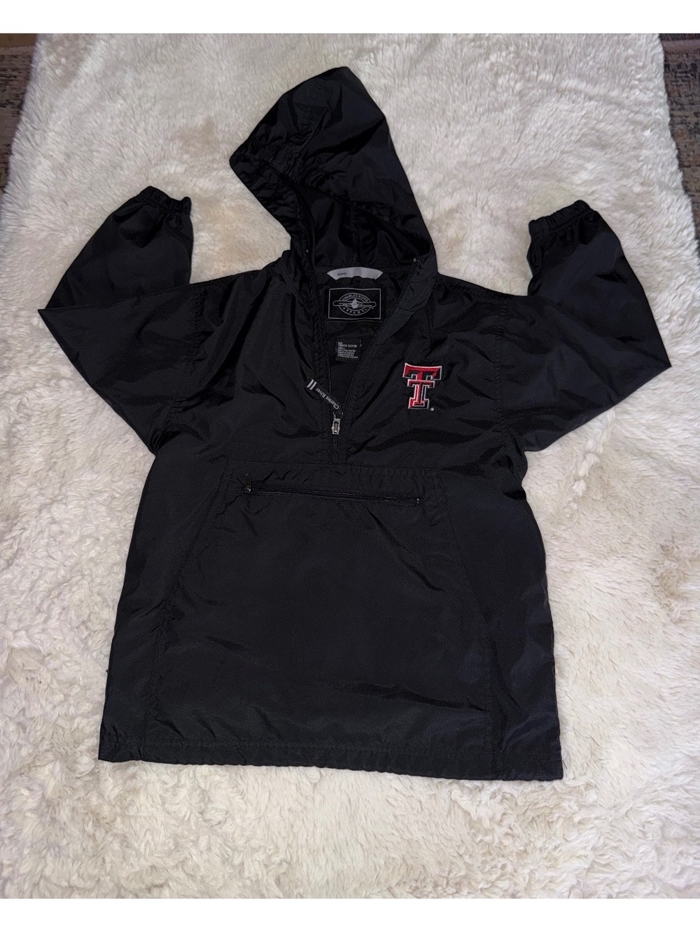 Texas Tech Red Raiders Hooded Windbreaker – Youth Small (7/8)